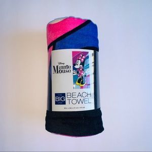 Minnie Mouse beach towel
